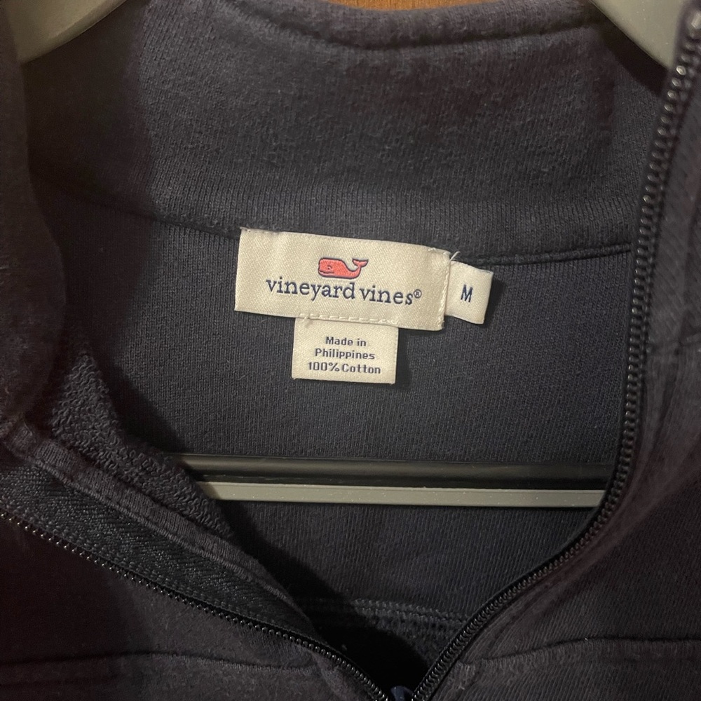 Vineyard Vines Navy Shep Shirt Size Medium - Picture 3 of 3